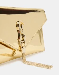 MORGANA BAG GOLD PATENT -Steve Madden Shop STEVEMADDEN HANDBAGS BMORGANA GOLD 03