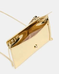 MORGANA BAG GOLD PATENT -Steve Madden Shop STEVEMADDEN HANDBAGS BMORGANA GOLD 04