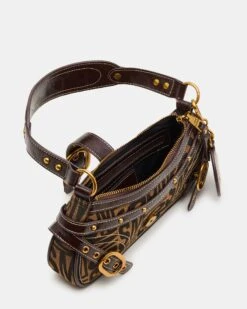 MOTORR BAG BROWN MULTI -Steve Madden Shop STEVEMADDEN HANDBAGS BMOTORR BROWN MULTI 05