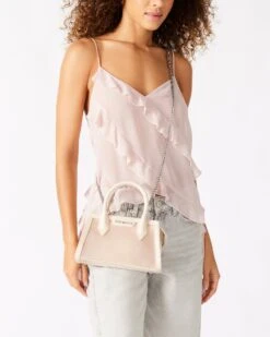PEACHY BAG NATURAL -Steve Madden Shop STEVEMADDEN HANDBAGS BPEACHY NUDE 02 695d74f7 9a32 492e 87e5 9d2a0a94108d