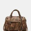 RIGGS BAG BROWN DISTRESSED