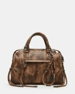 RIGGS BAG BROWN DISTRESSED