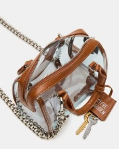 RIVAL BAG COGNAC -Steve Madden Shop STEVEMADDEN HANDBAGS BRIVAL COGNAC 05