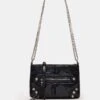 SKY BAG BLACK/SILVER 12 SKY BAG BLACK/SILVER -Steve Madden Shop STEVEMADDEN HANDBAGS BSKY BLACK 01