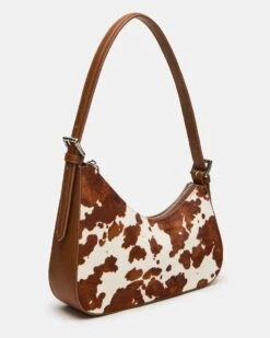 SMITH BAG BROWN COW PRINT -Steve Madden Shop STEVEMADDEN HANDBAGS BSMITH P BROWN MULTI 02