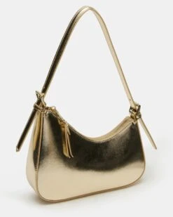SMITH BAG GOLD -Steve Madden Shop STEVEMADDEN HANDBAGS BSMITH GOLD METALLIC 03