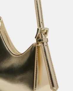 SMITH BAG GOLD -Steve Madden Shop STEVEMADDEN HANDBAGS BSMITH GOLD METALLIC 05