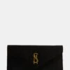SMOOTH BAG BLACK VELVET -Steve Madden Shop STEVEMADDEN HANDBAGS BSMOOTHV BLACK VELVET 01