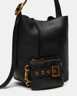 SOFIEE BAG BLACK LEATHER 8 SOFIEE BAG BLACK LEATHER -Steve Madden Shop STEVEMADDEN HANDBAGS BSOFIEE BLACK LEATHER 03