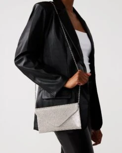 SWAGGER BAG SILVER - SM REBOOTED -Steve Madden Shop STEVEMADDEN HANDBAGS BSWAGGER SILVER 9349 89520687 2cfe 4fd1 9d52 b7eb72e9b4cc