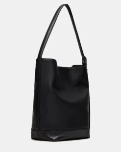 TAYLR BAG BLACK LEATHER -Steve Madden Shop STEVEMADDEN HANDBAGS BTAYLR L BLACK LEATHER 01