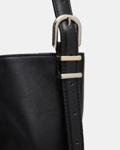 TAYLR BAG BLACK LEATHER -Steve Madden Shop STEVEMADDEN HANDBAGS BTAYLR L BLACK LEATHER 03
