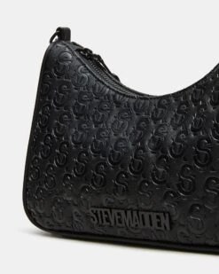 VICE BAG BLACK/BLACK -Steve Madden Shop STEVEMADDEN HANDBAGS BVICE E BLACK BLACK 04