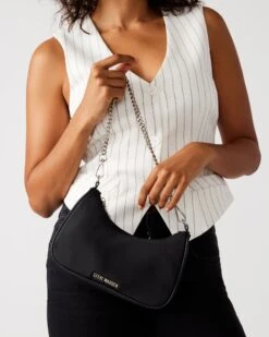 VITAL BAG BLACK -Steve Madden Shop STEVEMADDEN HANDBAGS BVITAL BLACK 9901