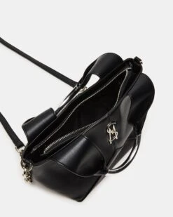 VIV BAG BLACK/SILVER 11 VIV BAG BLACK/SILVER -Steve Madden Shop STEVEMADDEN HANDBAGS BVIV BLACK SILVER 04