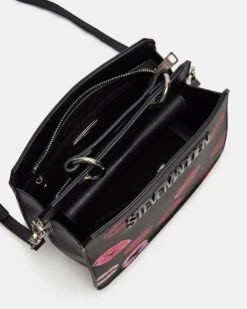 EVELYN KISSES BLACK -Steve Madden Shop STEVEMADDEN HANDBAGS DT625305 BLACK 04