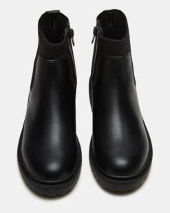 KIDS' LILYANA BLACK GLITTER -Steve Madden Shop STEVEMADDEN KIDS JLILYANA BLACK GLITTER 03