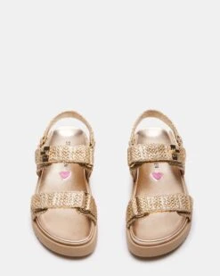 KIDS' MONA GOLD MULTI -Steve Madden Shop STEVEMADDEN KIDS JMONA GOLD MULTI 04