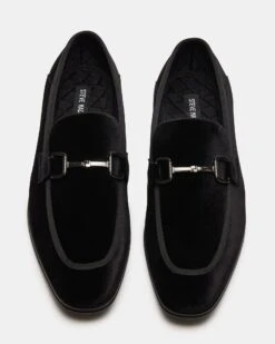 AADI BLACK/SILVER 8 AADI BLACK/SILVER -Steve Madden Shop STEVEMADDEN MENS AADI BLACK VELVET 04
