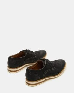 ALVAREZ BLACK NUBUCK 11 ALVAREZ BLACK NUBUCK -Steve Madden Shop STEVEMADDEN MENS ALVAREZ BLACK NUBUCK 03