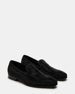 BANNOCH RHINESTONES -Steve Madden Shop STEVEMADDEN MENS BANNOCH BLACK GLITTER 01 7493f19d 1723 46f8 bb89 bf0df298eebb