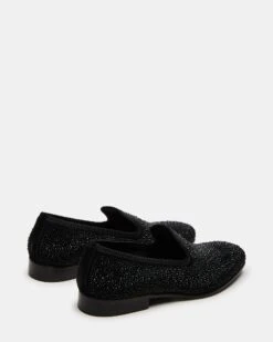 BANNOCH RHINESTONES -Steve Madden Shop STEVEMADDEN MENS BANNOCH BLACK GLITTER 02 0fb548e2 4a93 4977 895b b90fa203c75b