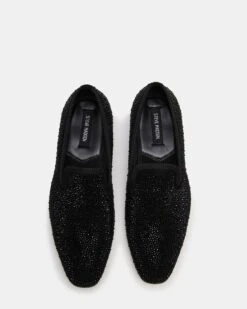 BANNOCH RHINESTONES -Steve Madden Shop STEVEMADDEN MENS BANNOCH BLACK GLITTER 03 4ce120c1 360b 4be3 a33f e8d3db5a3e42