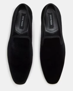 BANNOCH BLACK VELVET -Steve Madden Shop STEVEMADDEN MENS BANNOCH BLACK VELVET 03