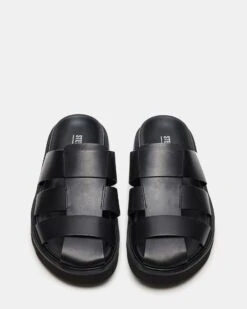 BLAZET BLACK LEATHER -Steve Madden Shop STEVEMADDEN MENS BLAZET BLACK LEATHER 04