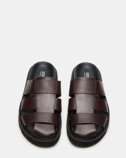 BLAZET BROWN LEATHER -Steve Madden Shop STEVEMADDEN MENS BLAZET BROWN LEATHER 04