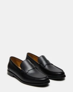 COLVER BLACK LEATHER 8 COLVER BLACK LEATHER -Steve Madden Shop STEVEMADDEN MENS COLVER BLACK LEATHER 01