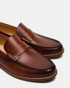 COLVER COGNAC LEATHER 9 COLVER COGNAC LEATHER -Steve Madden Shop STEVEMADDEN MENS COLVER COGNAC LEATHER 04