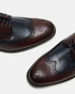 EDREES BURGUNDY MULTI -Steve Madden Shop STEVEMADDEN MENS EDREES BURGUNDY MULTI 05