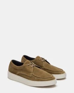 FRANKK TAUPE SUEDE -Steve Madden Shop STEVEMADDEN MENS FRANKK TAUPE SUEDE 01