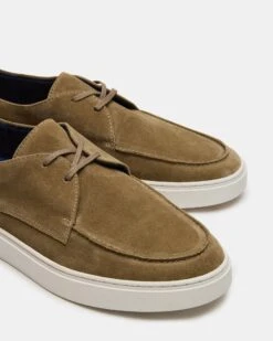 FRANKK TAUPE SUEDE -Steve Madden Shop STEVEMADDEN MENS FRANKK TAUPE SUEDE 04