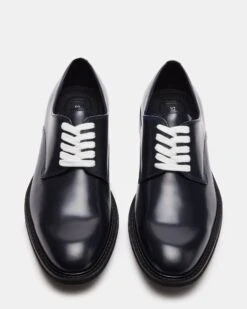 HADAR NAVY BOX LEATHER -Steve Madden Shop STEVEMADDEN MENS HADAR NAVY BOX 09