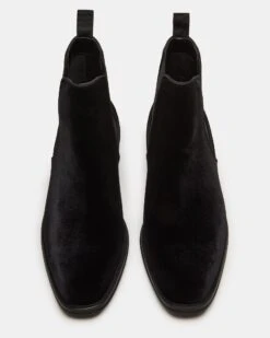 HAMLIN BLACK VELVET -Steve Madden Shop STEVEMADDEN MENS HAMLIN BLACK VELVET 03