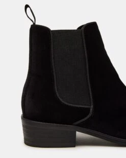 HAMLIN BLACK VELVET -Steve Madden Shop STEVEMADDEN MENS HAMLIN BLACK VELVET 04