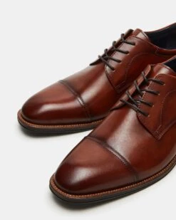 HASEN TAN LEATHER -Steve Madden Shop STEVEMADDEN MENS HASEN TAN LEATHER 05