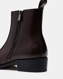 HAYNES BROWN LEATHER 12 HAYNES BROWN LEATHER -Steve Madden Shop STEVEMADDEN MENS HAYNES BROWN LEATHER 05