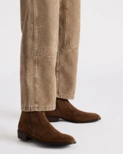 HAYNES TOBACCO SUEDE 8 HAYNES TOBACCO SUEDE -Steve Madden Shop STEVEMADDEN MENS HAYNES TOBACCO SUEDE 7163