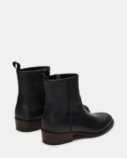 HENDRIK BLACK LEATHER 11 HENDRIK BLACK LEATHER -Steve Madden Shop STEVEMADDEN MENS HENDRIK BLACK LEATHER 02