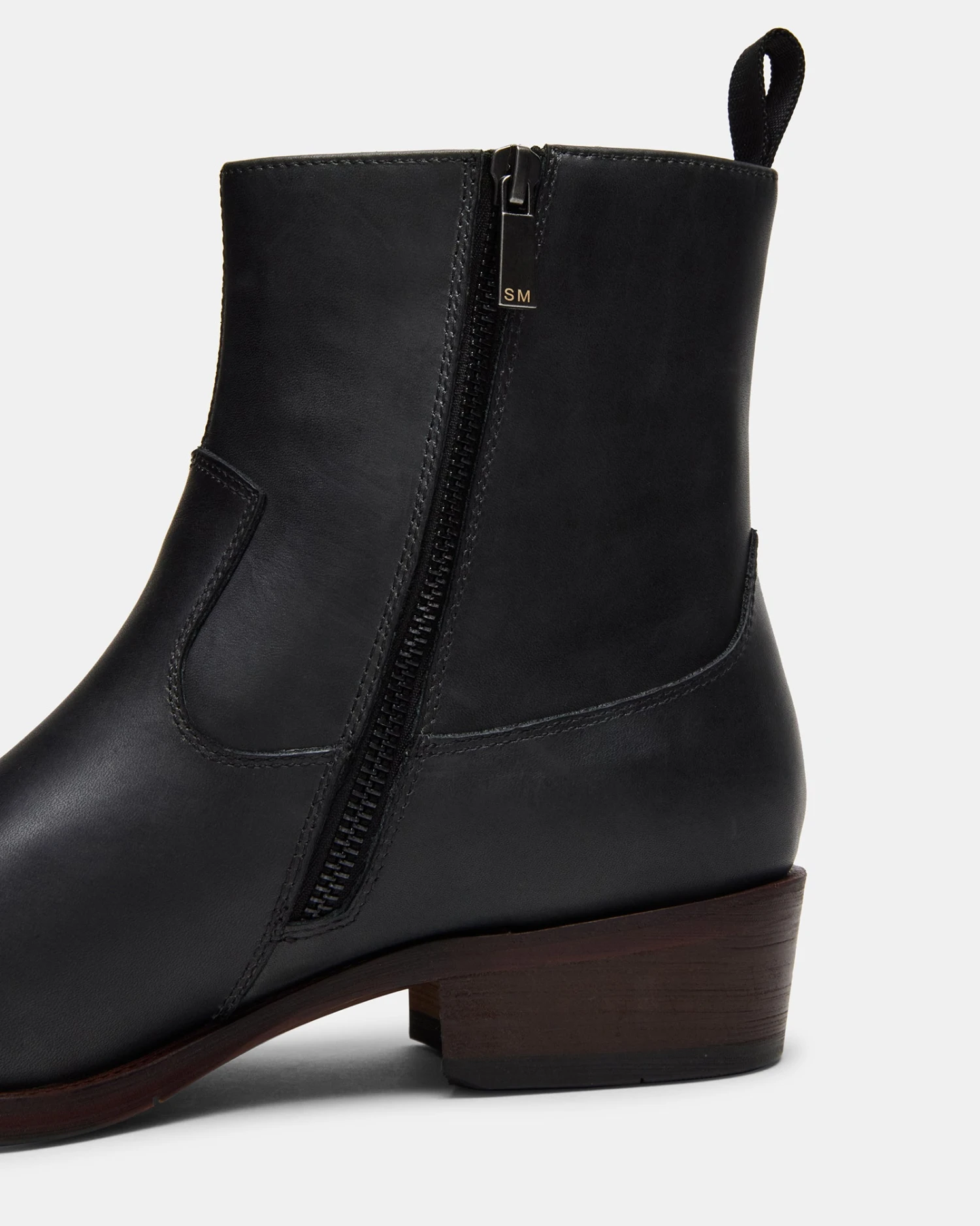 HENDRIK BLACK LEATHER 4 HENDRIK BLACK LEATHER - Image 4