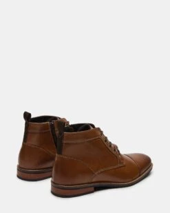 KREW COGNAC LEATHER -Steve Madden Shop STEVEMADDEN MENS KREW COGNAC LEATHER 02