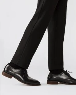 LELAND BLACK LEATHER 7 LELAND BLACK LEATHER -Steve Madden Shop STEVEMADDEN MENS LELAND BLACK LEATHER 10440