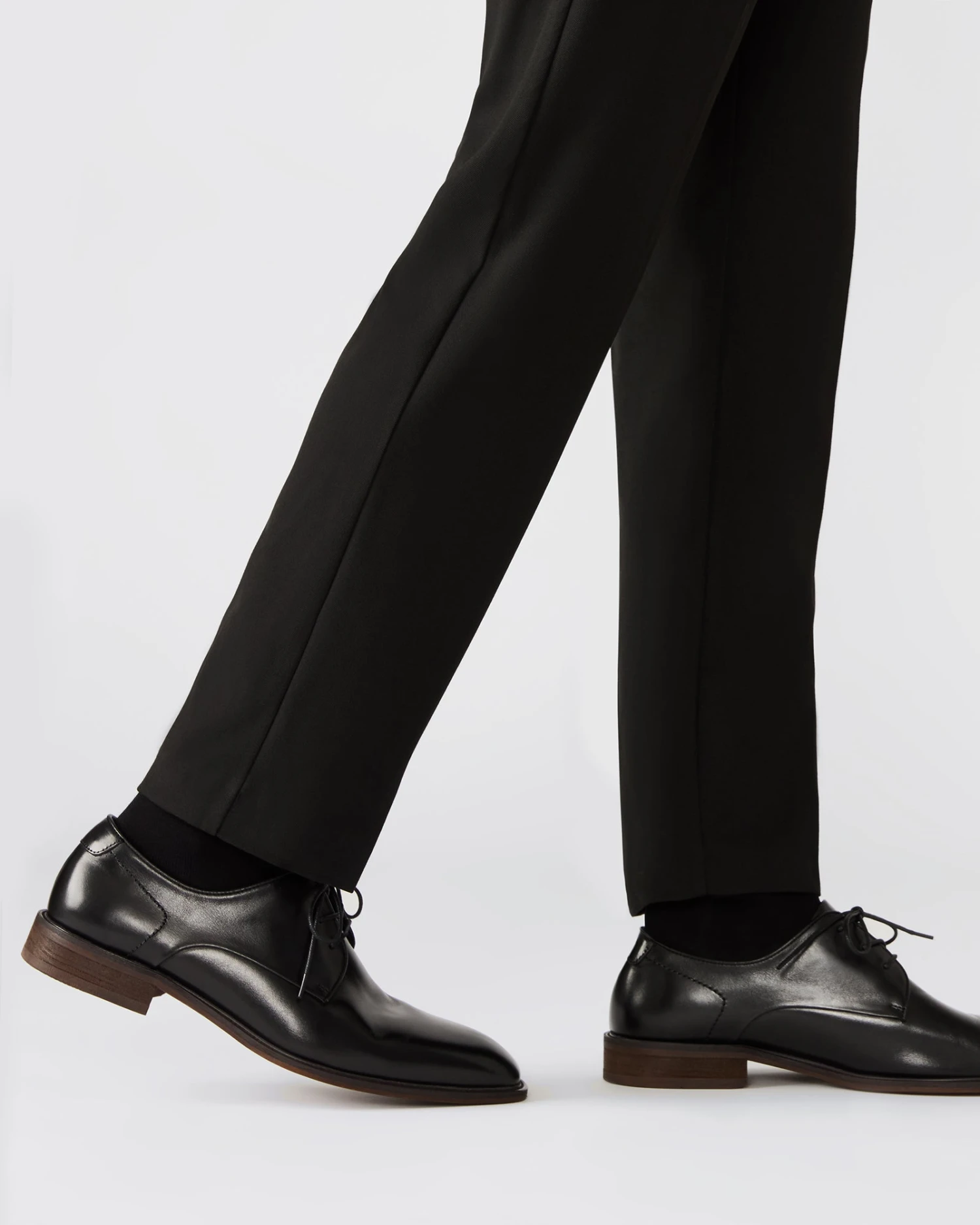 LELAND BLACK LEATHER 2 LELAND BLACK LEATHER - Image 2