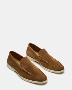 LINUX CHESTNUT SUEDE -Steve Madden Shop STEVEMADDEN MENS LINUX CHESTNUT SUEDE 01