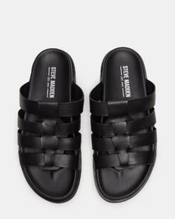 MARVYN BLACK LEATHER -Steve Madden Shop STEVEMADDEN MENS MARVYN BLACK LEATHER 03