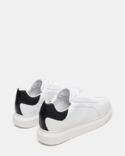MINOU WHITE BLACK -Steve Madden Shop STEVEMADDEN MENS MINOU WHITE BLACK 03
