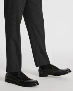 NATAN TAUPE SUEDE -Steve Madden Shop STEVEMADDEN MENS NATAN BLACK LEATHER 1356 d9231e12 39f5 4696 a559 878602770733